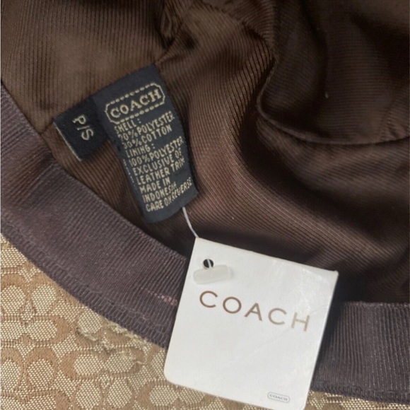Coach Signature Bucket Hat Brown - Picture 2 of 3